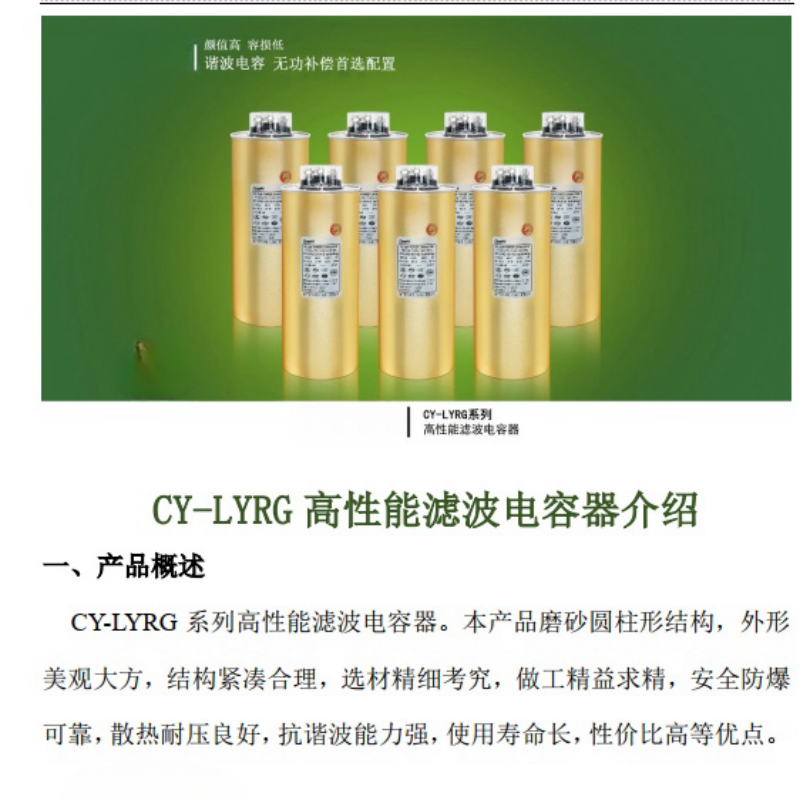 施一CY-LYRG高性能濾波電容器介（jiè）紹.png