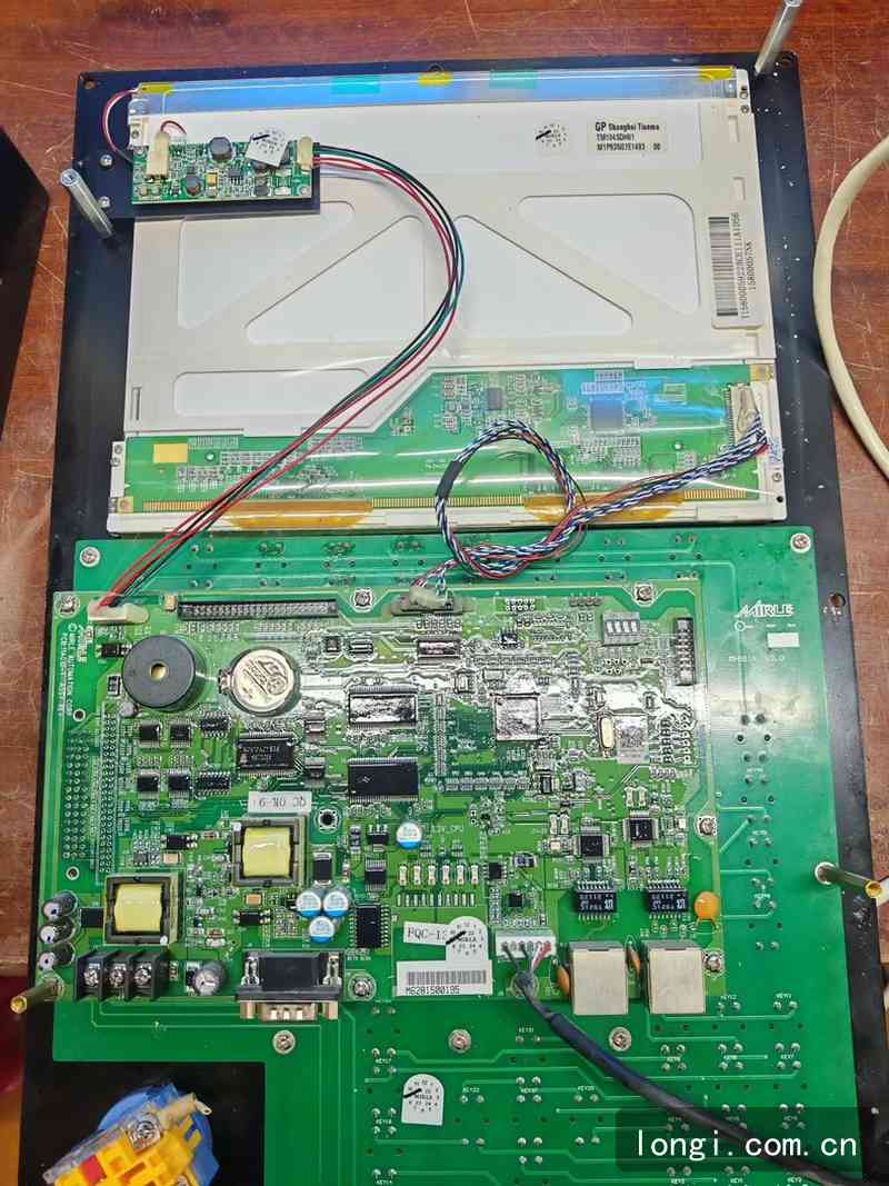 注塑機電腦 盟立MH9118 大屏幕麵板 注塑機（jī）電腦麵板 拆機現（xiàn）貨 03.jpg