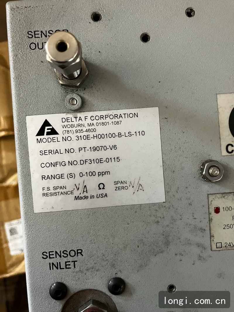 DELTA F DF-310 微（wēi）氧分析儀 310E-H00100-B-LS-110 0-100ppm特（tè）氣檢測 03.jpg
